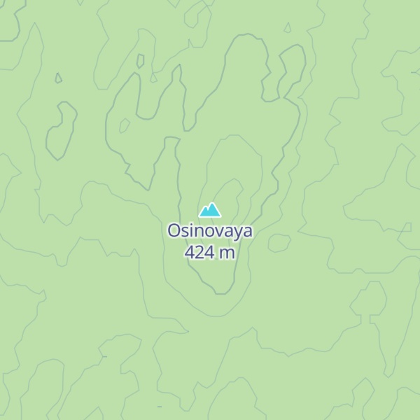 Map of Osinovaya