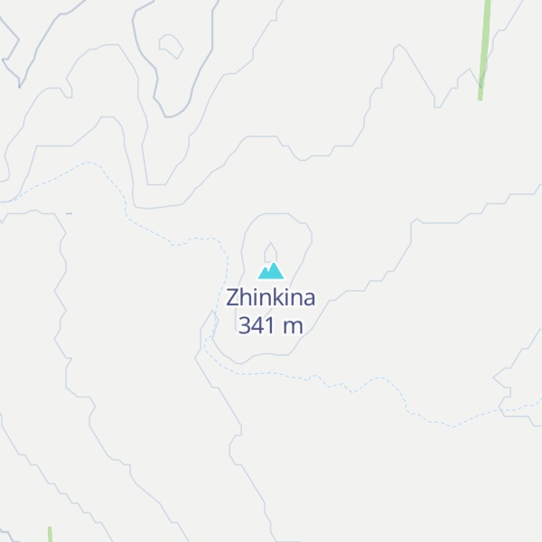 Map of Zhinkina