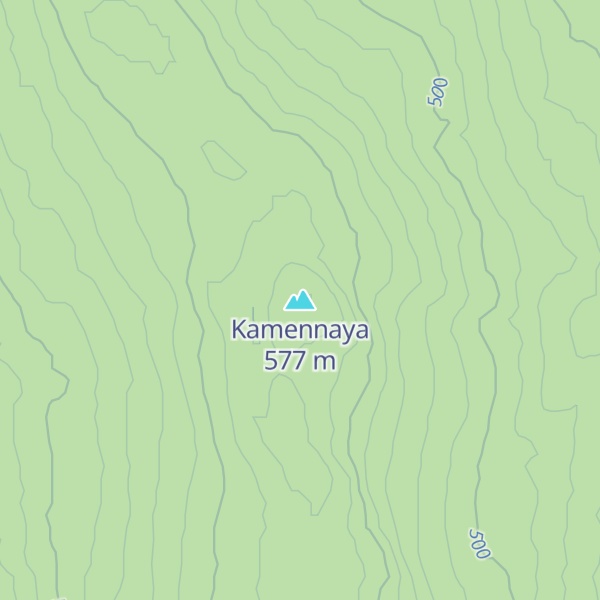 Map of Kamennaya