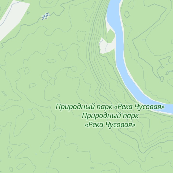 Map of Kamen Visokaya Gora
