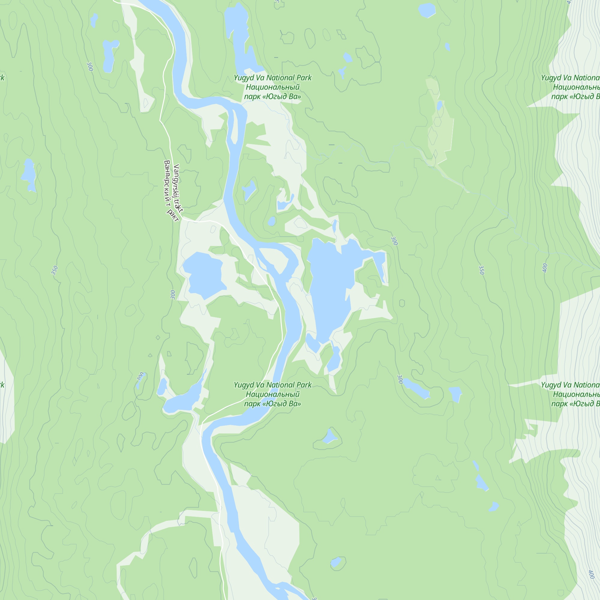 Losinaya map