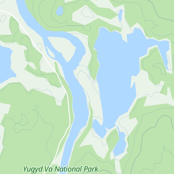 Map of Losinaya