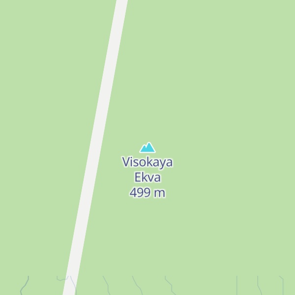 Map of Visokaya Ekva