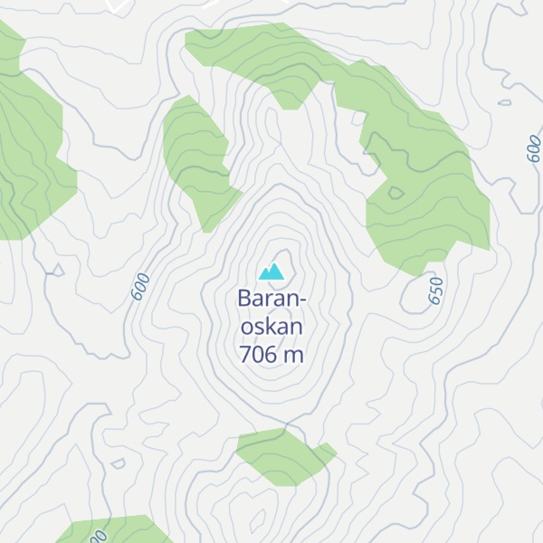 Map of Baran-oskan