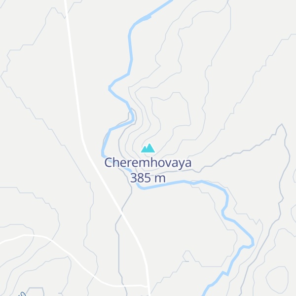 Map of Cheremhovaya