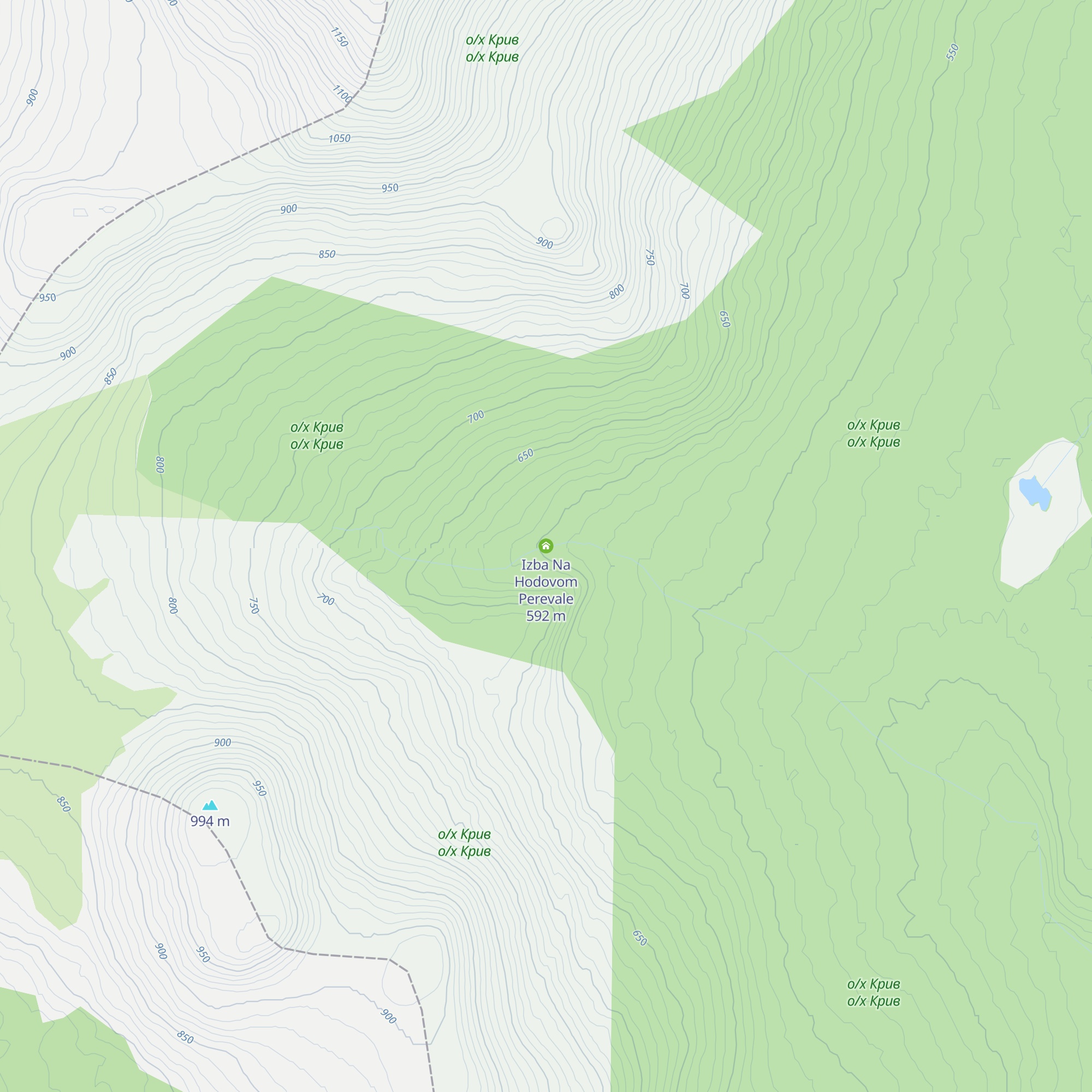 Izba Na Hodovom Perevale map
