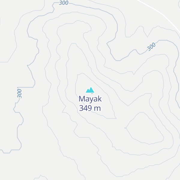 Map of Mayak