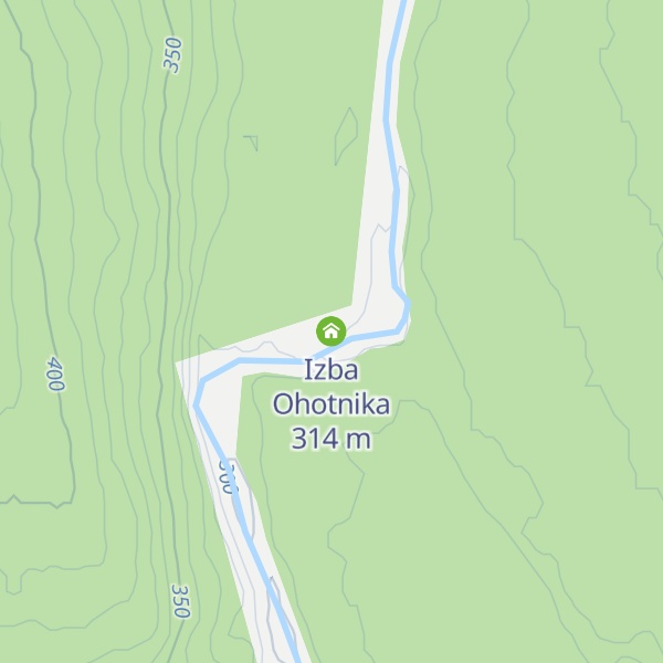 Map of Izba Ohotnika