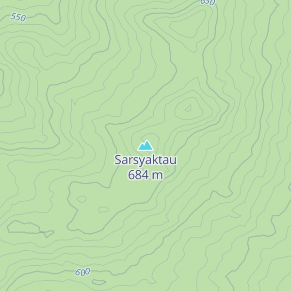 Map of Sarsyaktau