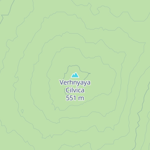 Map of Verhnyaya Cilvica