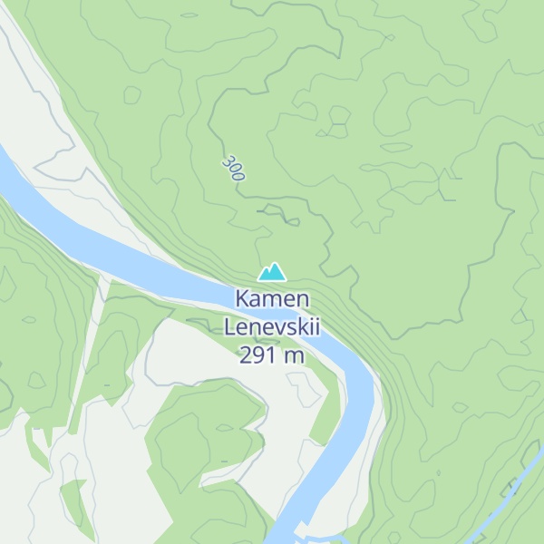 Map of Kamen Lenevskii