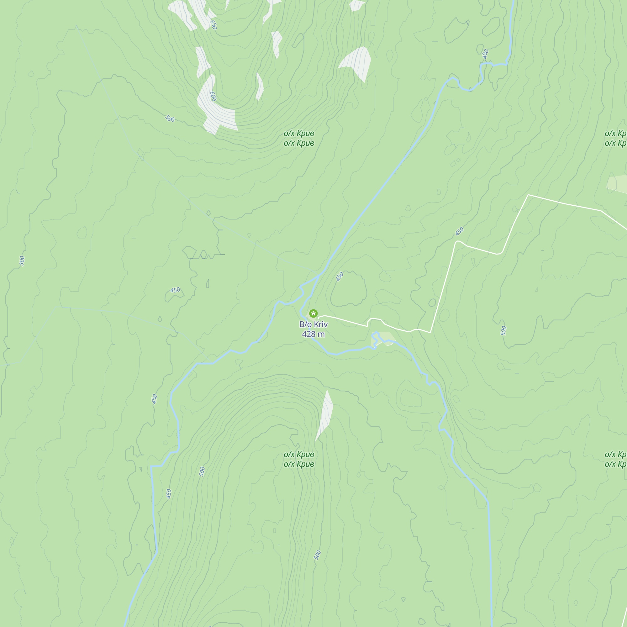 B/o Kriv map