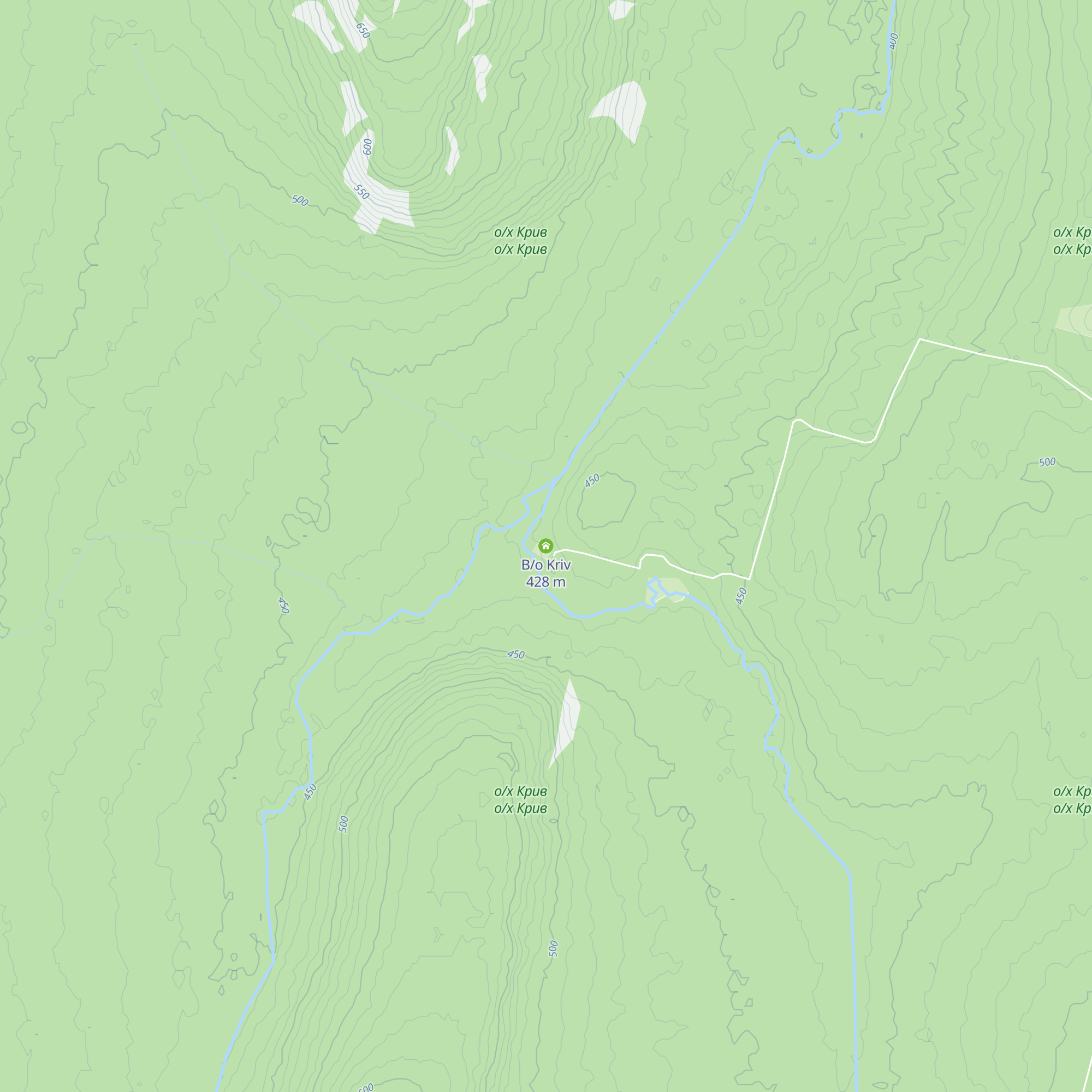 B/o Kriv map