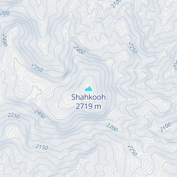 Map of Shahkooh