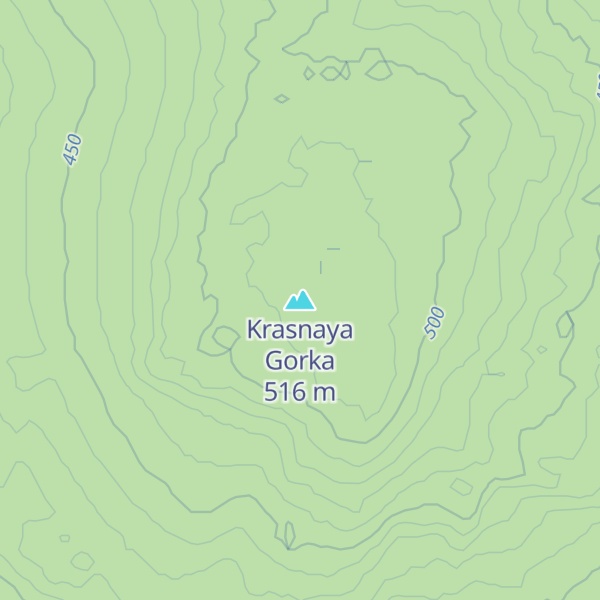 Map of Krasnaya Gorka