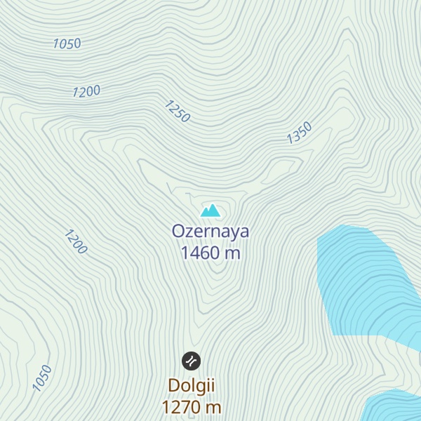 Map of Ozernaya