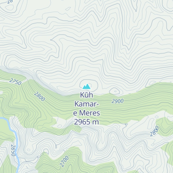 Map of Kūh Kamar-e Meres