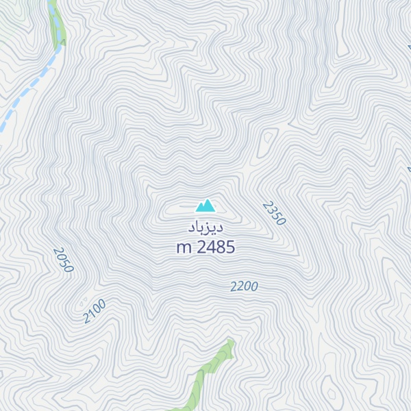 Map of دیزباد