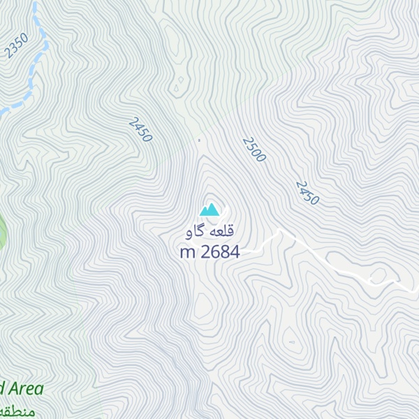 Map of قلعه گاو