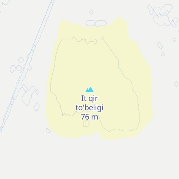 Map of It qir to'beligi