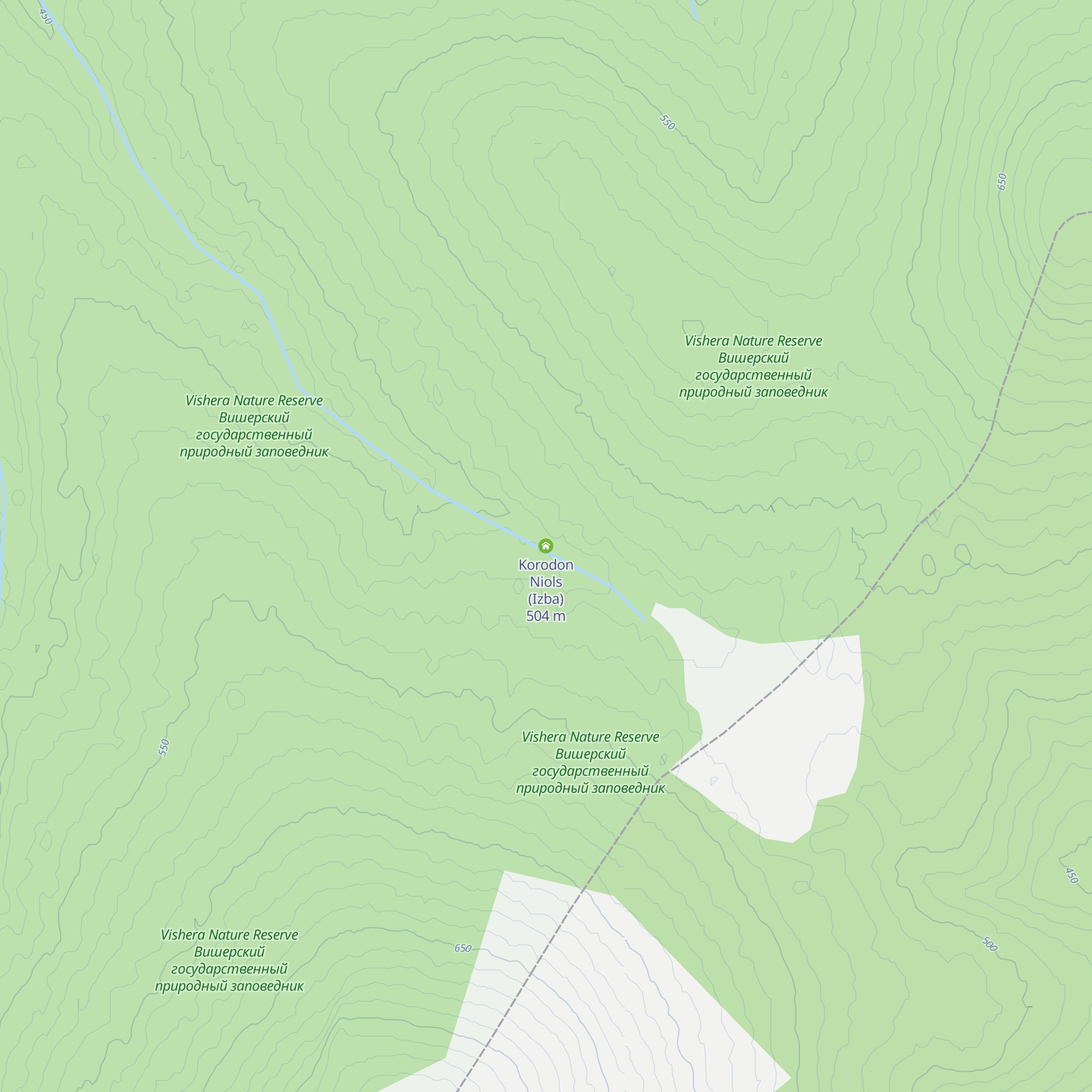 Korodon Niols (Izba) map