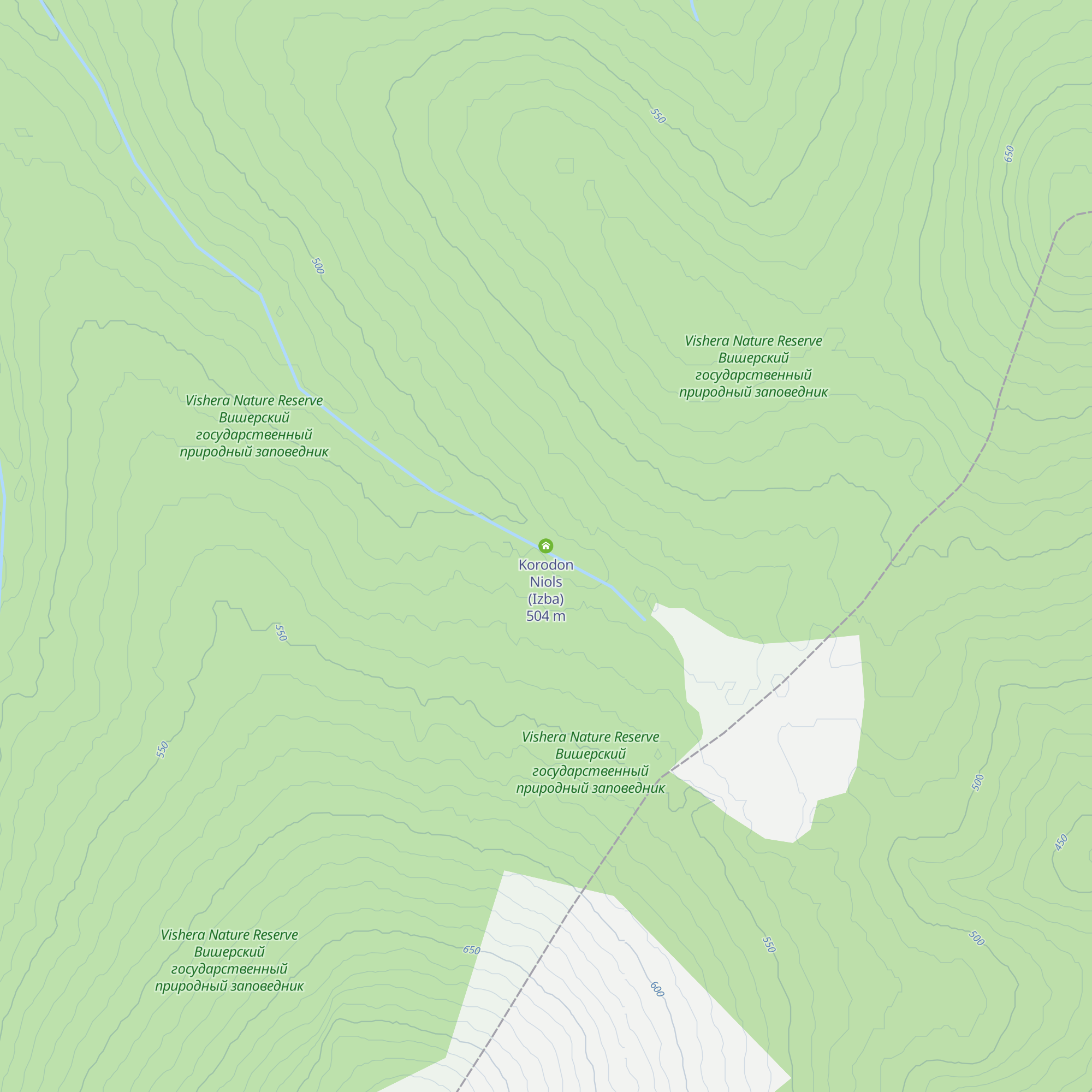 Korodon Niols (Izba) map