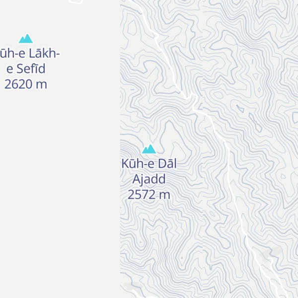 Map of Kūh-e Dāl Ajadd