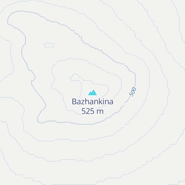 Map of Bazhankina