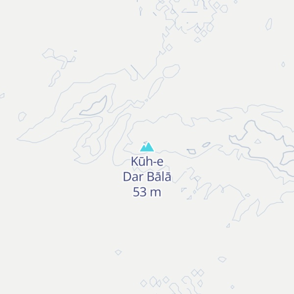 Map of Kūh-e Dar Bālā