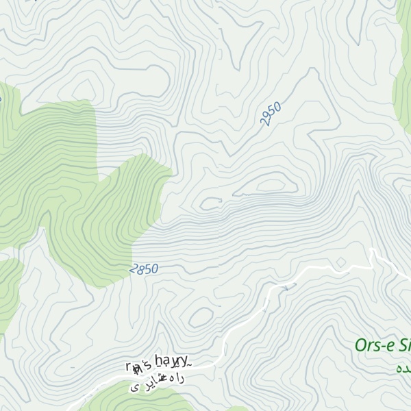 Map of Kūh-e Khāl Chareh