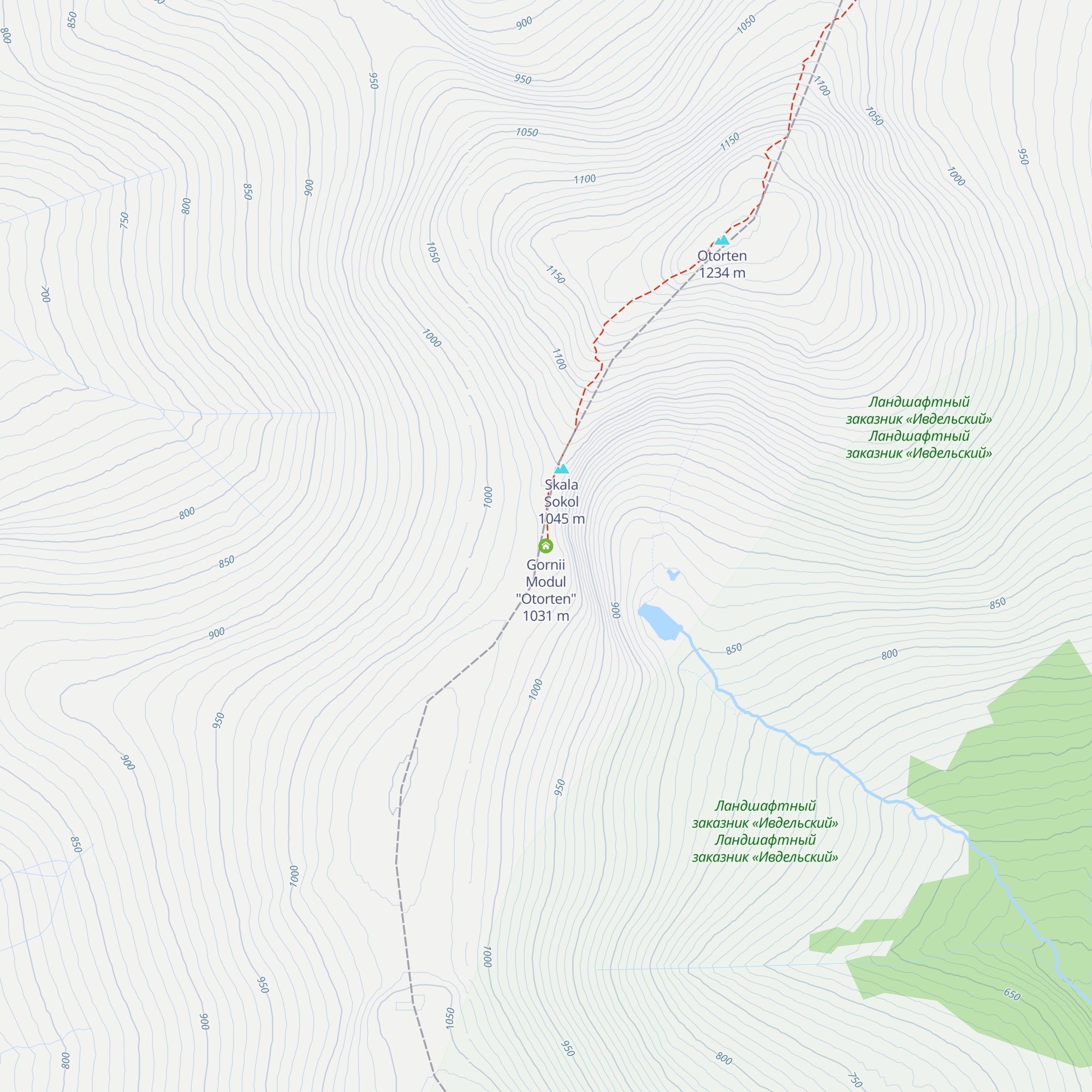 Gornii Modul "Otorten" map