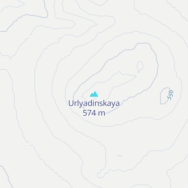 Map of Urlyadinskaya