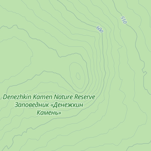 Map of Kekur Sopka