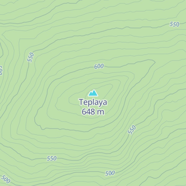Map of Teplaya