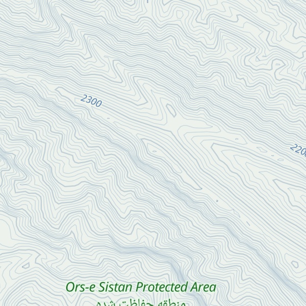Map of Kūh-e Marzāngī