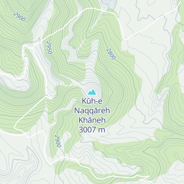 Map of Kūh-e Naqqāreh Khāneh