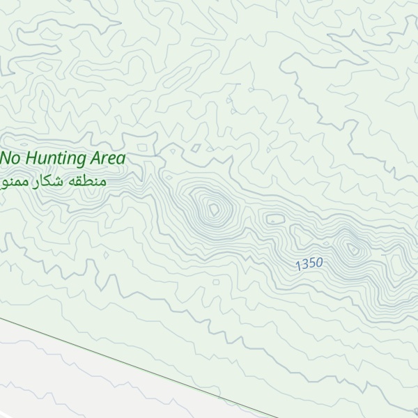Map of Kūh-e Sefīd