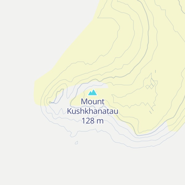 Map of Mount Kushkhanatau