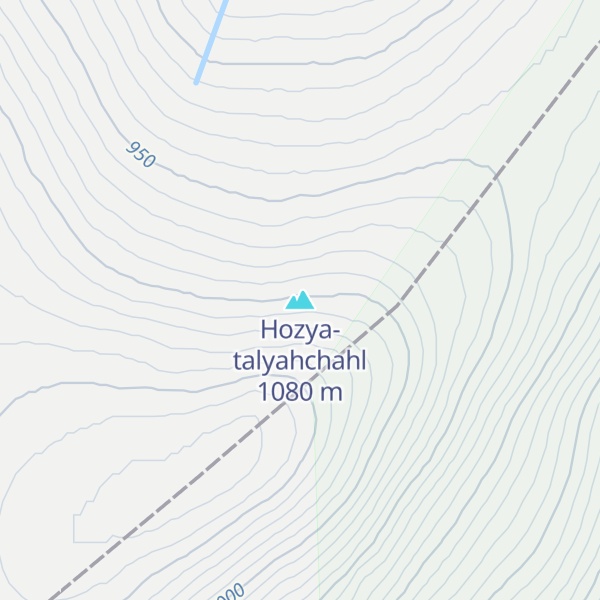 Map of Hozya-talyahchahl