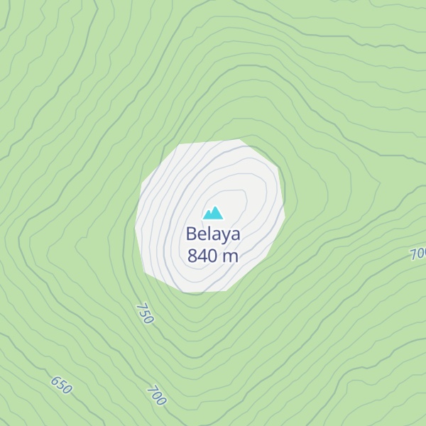 Map of Belaya