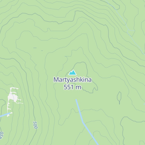 Map of Martyashkina
