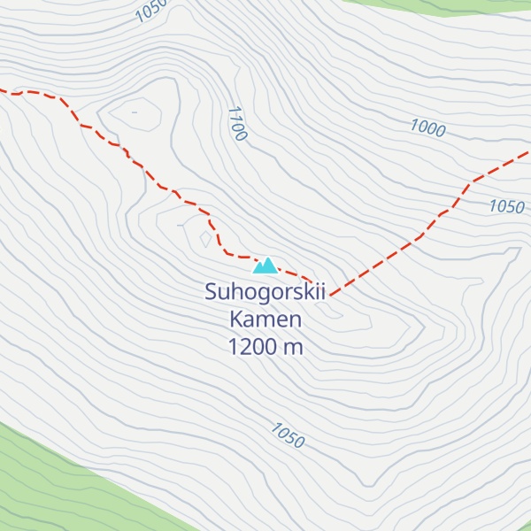 Map of Suhogorskii Kamen