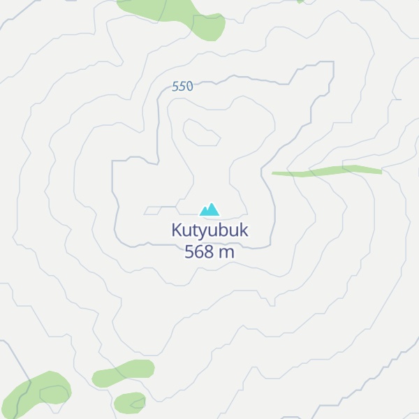 Map of Kutyubuk