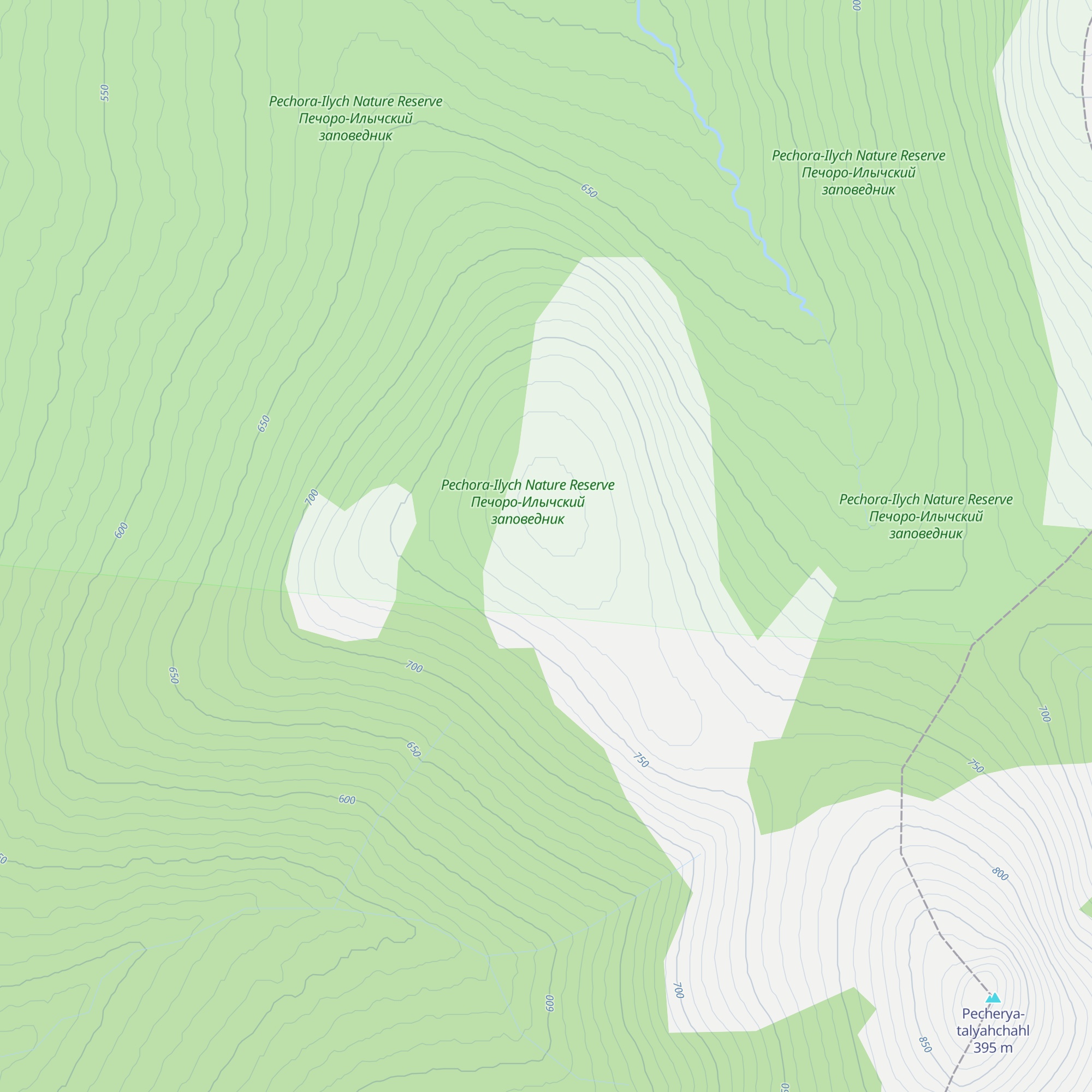 Severnii Ural - Gornii Modul map