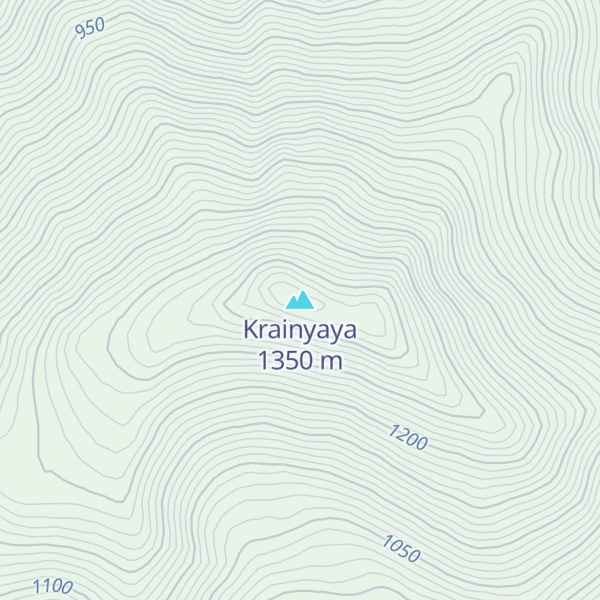 Map of Krainyaya