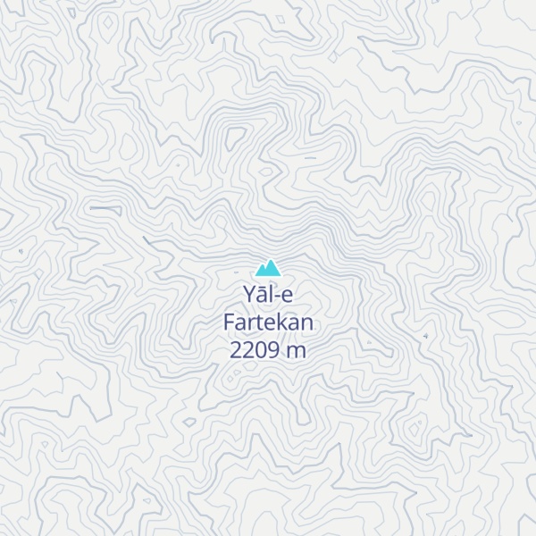 Map of Yāl-e Fartekan