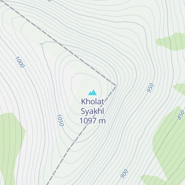 Map of Kholat Syakhl