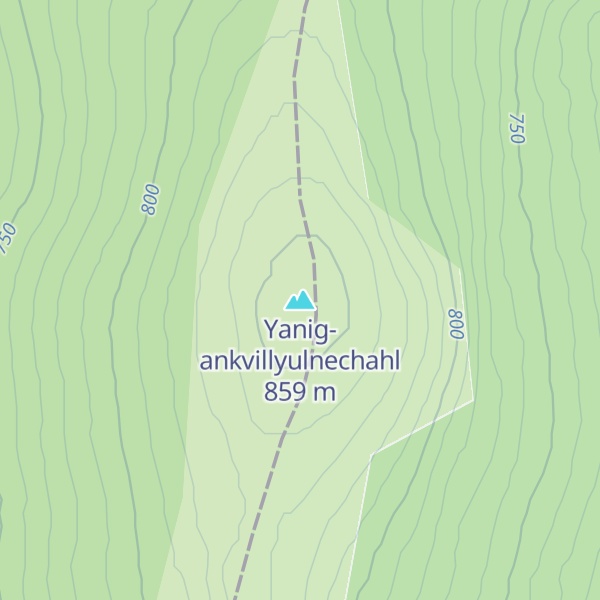 Map of Yanig-ankvillyulnechahl