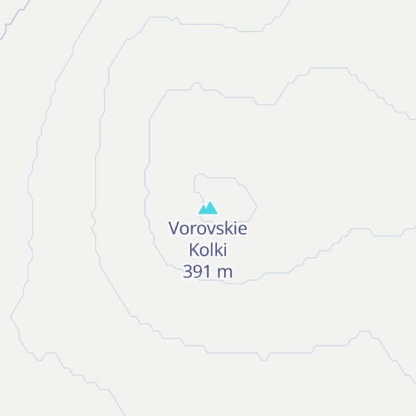 Map of Vorovskie Kolki