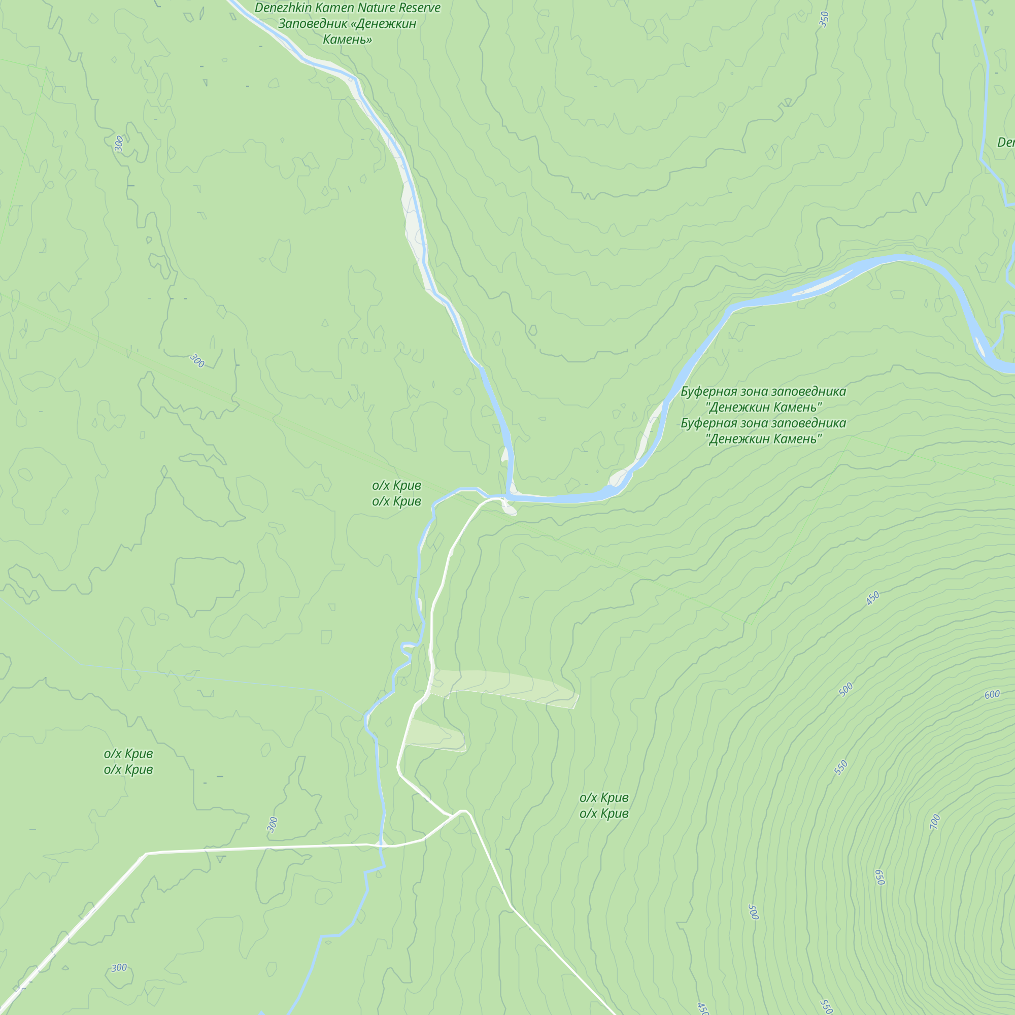 Kordon Zapovednika map